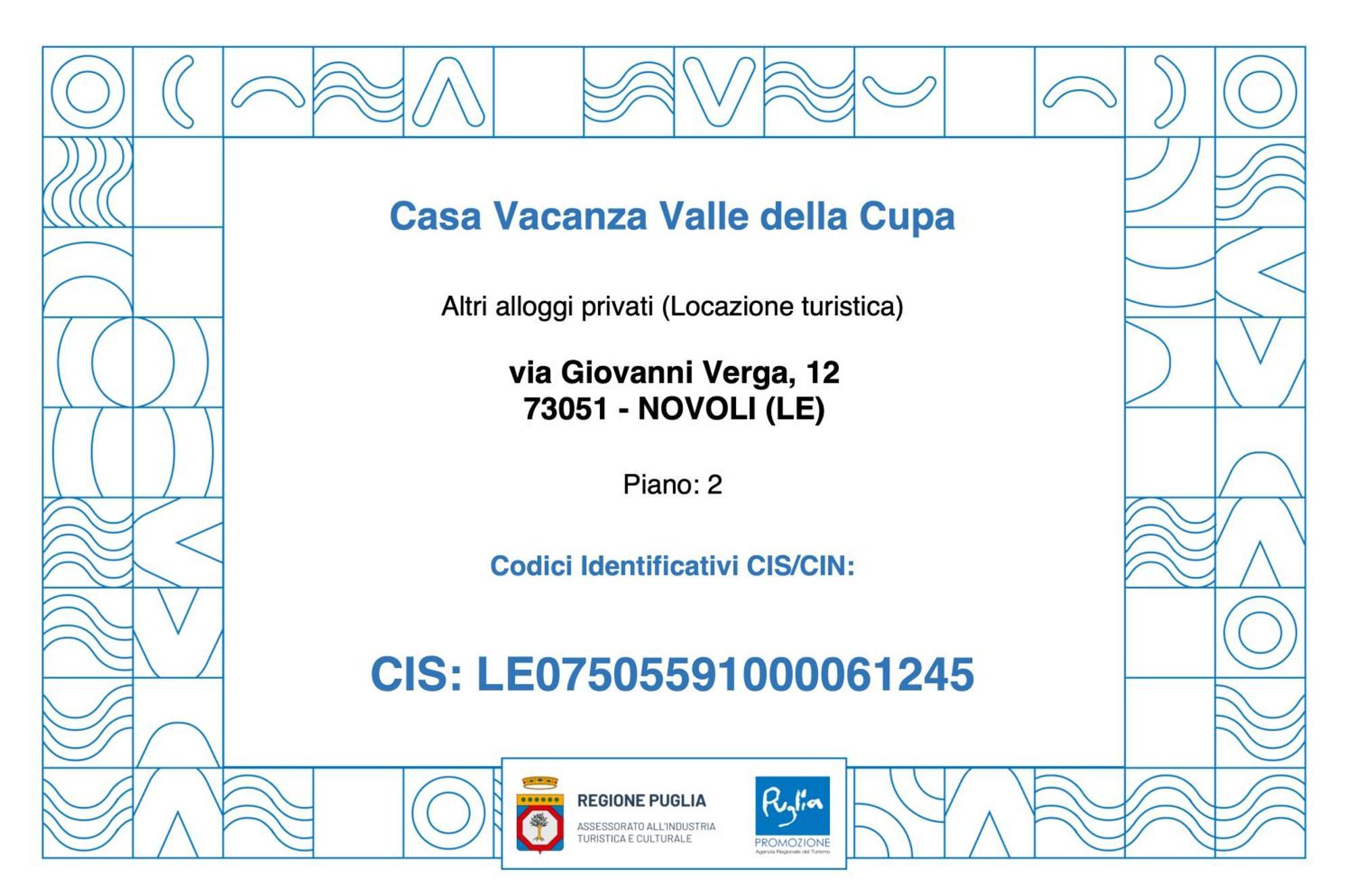 Casa Vacanza Valle Della Cupa Novoli ภายนอก รูปภาพ